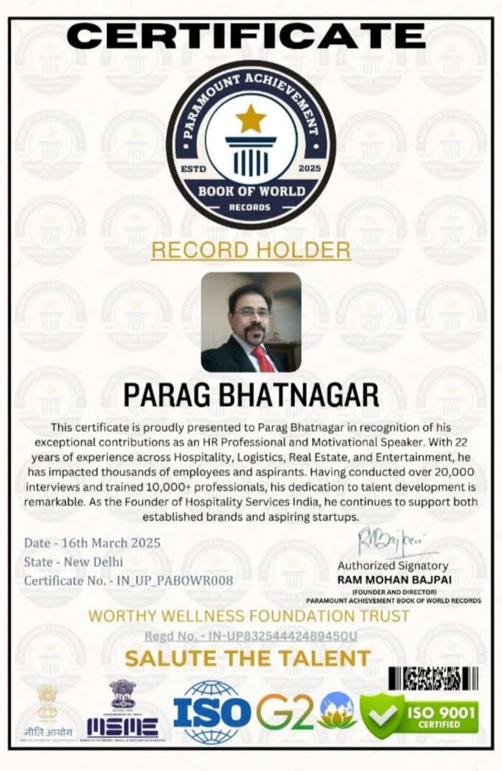 Service Standards & Hospitality Grooming Workshop