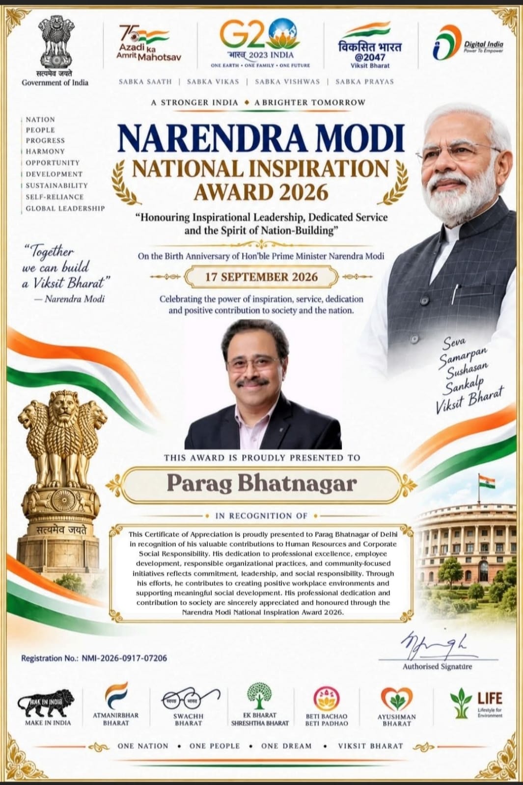 Hospitality Industry Award & Milestone Celebration